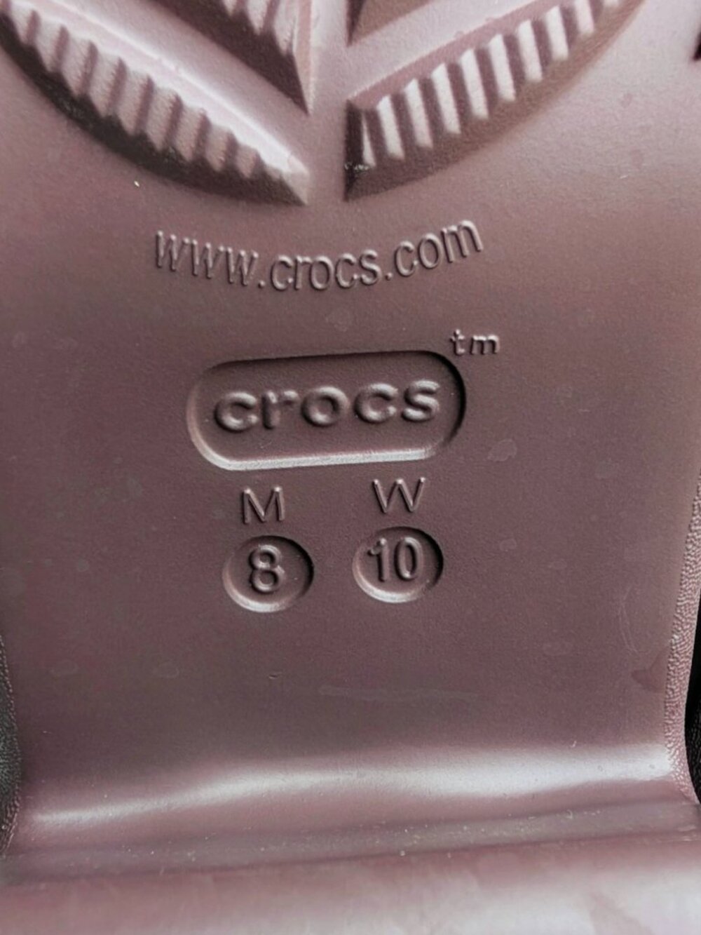 Crocs Siren Clog High Heel Platform Sandal Mocha Brown Women’s 10 - Picture 8 of 8